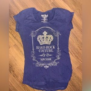 Hard Rock Couture tshirt size small
